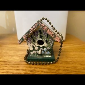 Painted Birdhouse Light/Fan Pull Chain